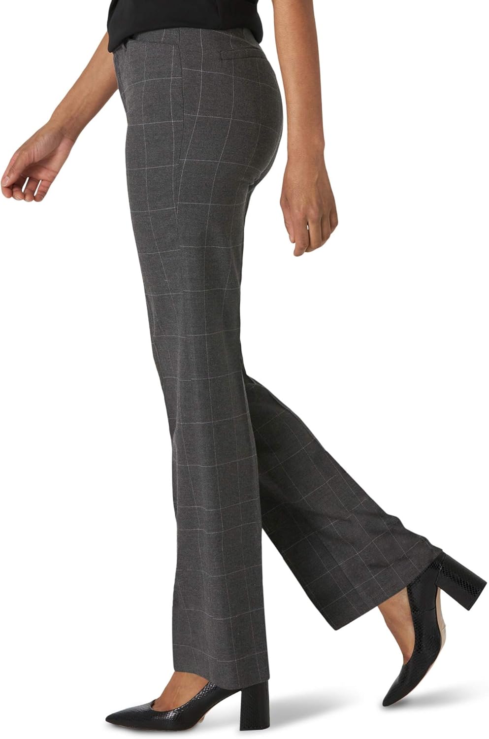 Lee Women's Flex Motion Regular Fit Trouser Pant at  Women’s Clothing store