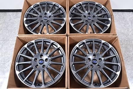 Amazon 中古 ホイール4本セット 18インチ 7 5j 18 55 スバル レヴォーグ Sti スポーツ 純正 F S1228as2spfh 車 バイク 車 バイク