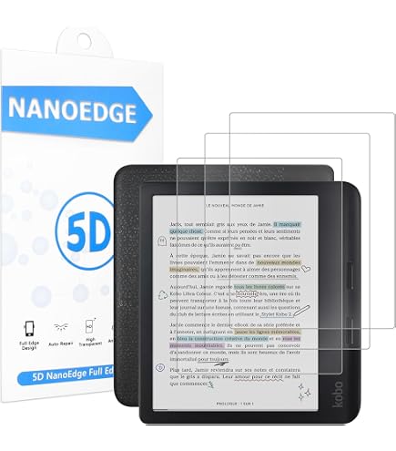 Protection écran Verre Plastique AtFoliX Pour Kobo Sage Duret 690748