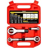 Acymner 4PCS Professional Nut Splitter Set, Nut Splitter, Nut Buster Tool | Heavy Duty Nut Splitter Breaker Cracker, Remove Broken Damaged and Corroded Nuts with Ease 9-12mm, 12-16mm, 16-22mm, 22-27mm