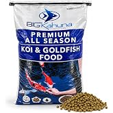 Big Kahuna Koi Fish Food for Ponds 45lbs - Koi Food for Pond Fish Food Pellets &ndash; 3/16-1/4 Floating Pond Pellet
