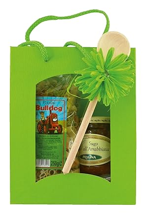 Geschenkset Traktornudeln Bulldog mit Sugo all'Arrabbiata