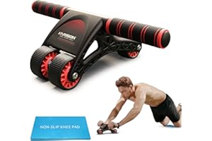 HARISON Ab Roller Wheel for Core Workout - Ab Roller for Abdominal Workout for Men and Women