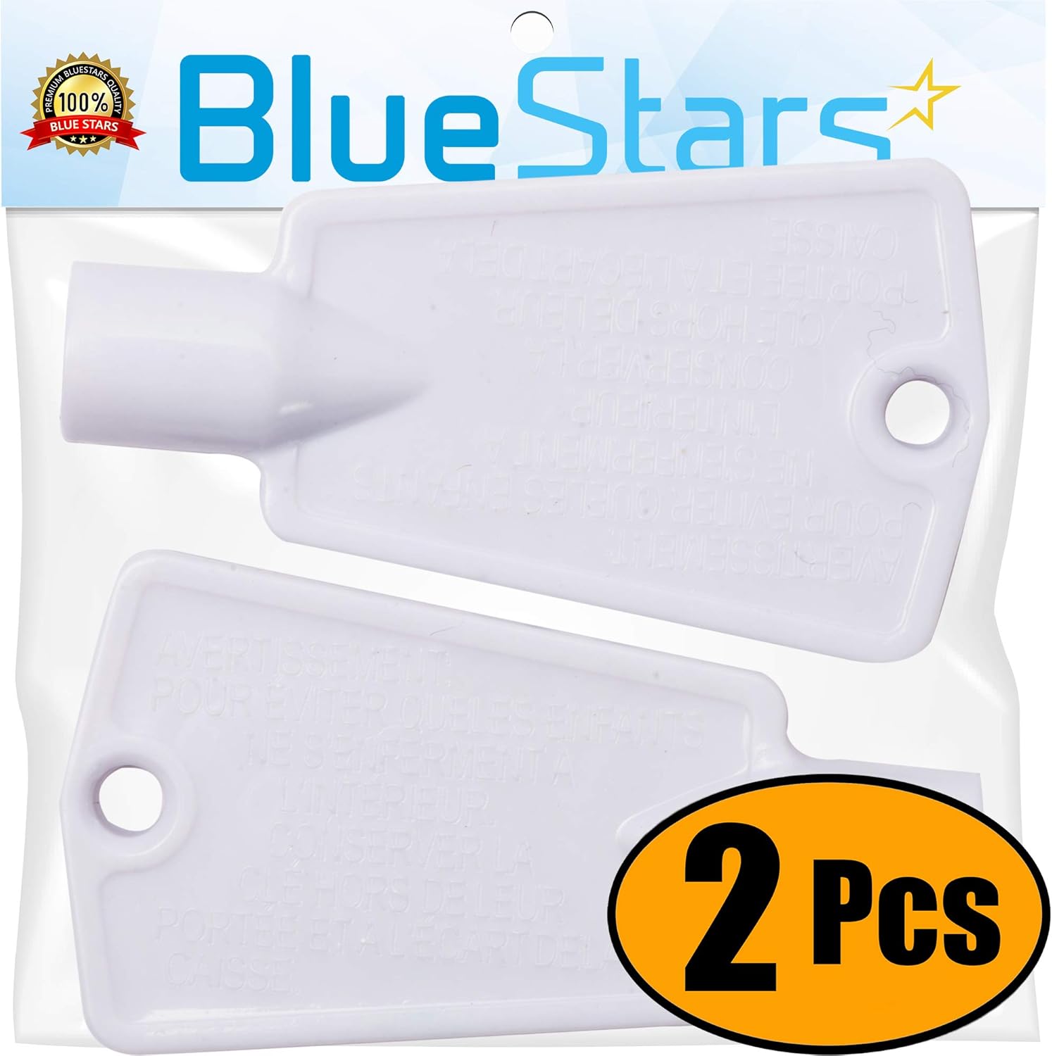 Ultra Durable 297147700 Freezer Door Key Replacement part by Blue Stars