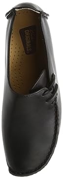 Lugger: Black Smooth Leather