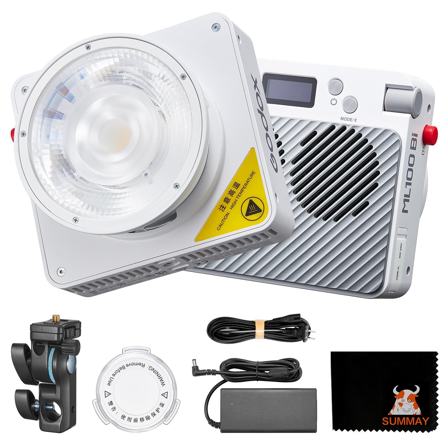 Photo 1 of Godox ML100Bi 120W LED Video Light?CRI 97+/TLCI 98+?11 FX Lighting Effects, App Control Photo graphy Light