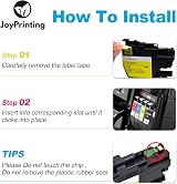 JoyPrinting LC3219XL Ink Cartridges 6 Pack Cyan Magenta Yellow for Brother view 4
