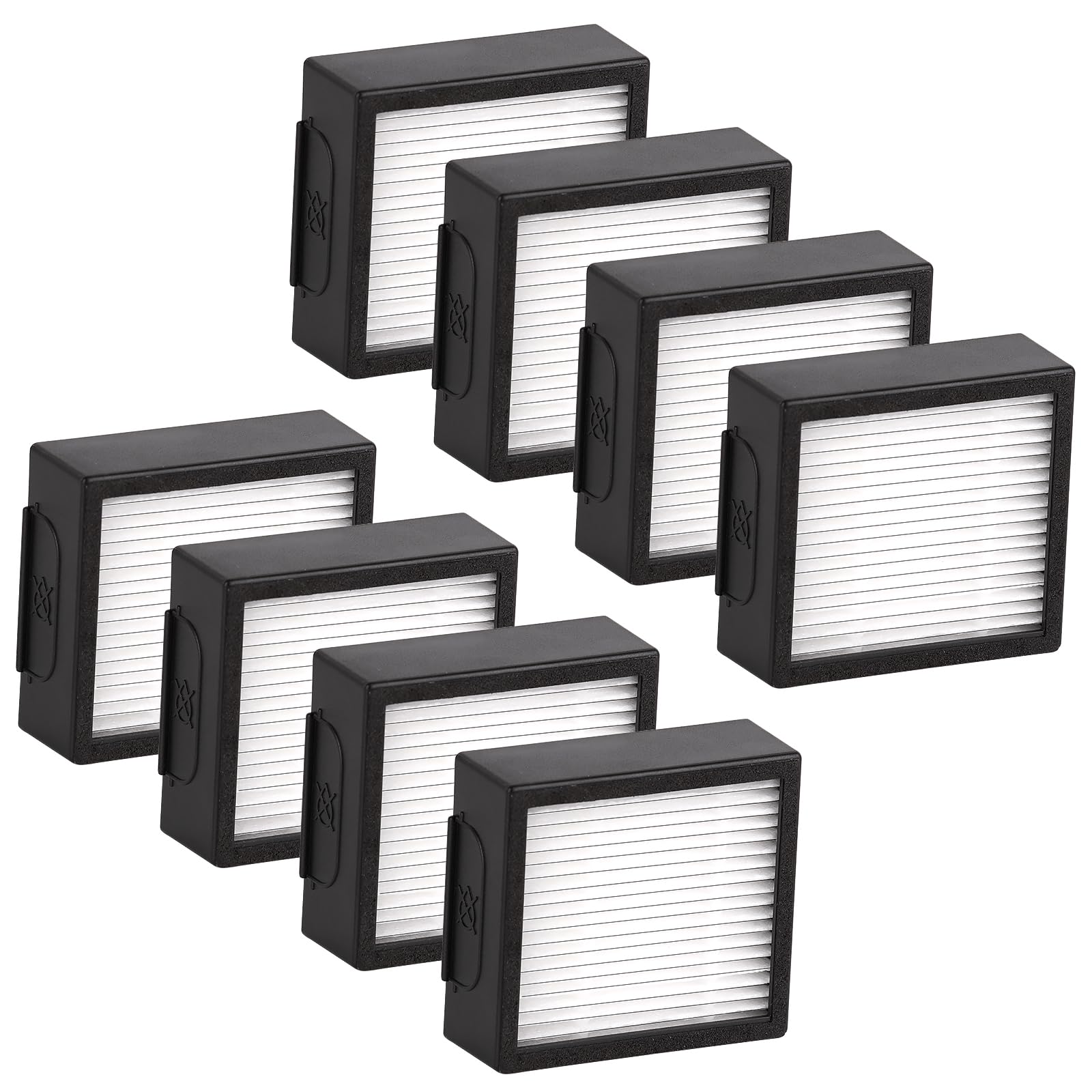 Photo 1 of (8 Pieces) Combo 10 Max Replacement HEPA Filter for iRobot Roomba Combo j7+ plus/Combo j9+/ Combo 10 Max Robot Vacuum HEPA Filters Accessories?NOT FOR Roomba j7+/ Roomba j9+, Combo i5+/ j5+?