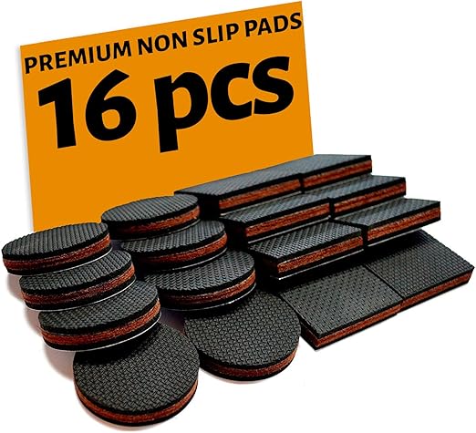 Non Slip Furniture Pads 16 Pcs Premium 2 Furniture Feet With
