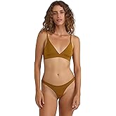 Organic Basics womens Soft Touch Veil Thong Underwear