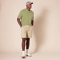 Amazon Essentials Men's Regular-Fit Cotton Pique