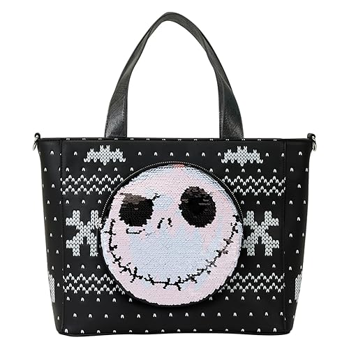 Loungefly Disney Nightmare Before Christmas Jack Tote Bag with Coin Bag