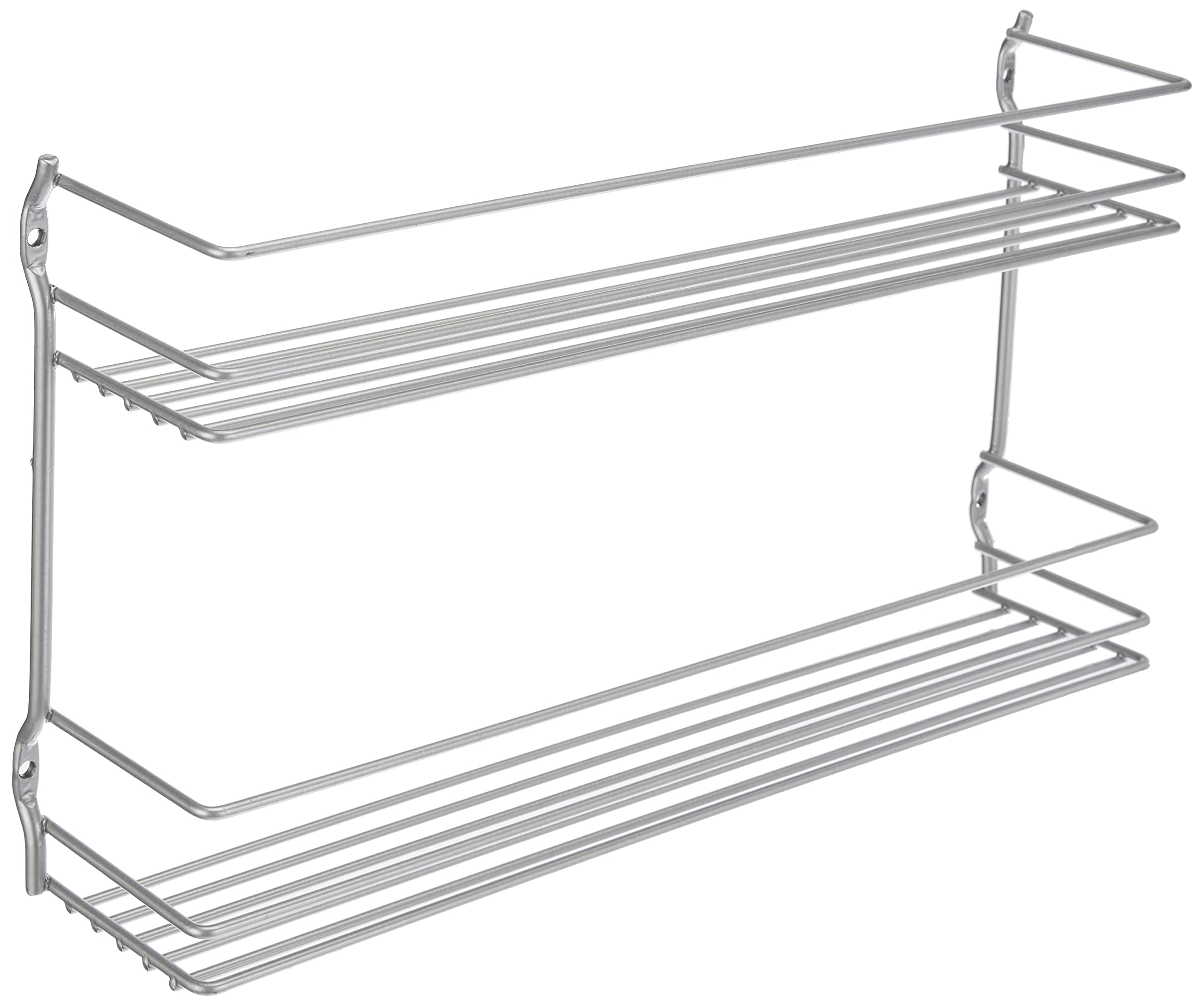 Metaltex, Edelstahloptik, 2 Etagen