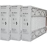 Honeywell Furnace Filter FC100A1029 (15 15/16" x 24-7/8” x 4-3/8”) 16x25x4 Replacement Media Filters- PACK OF 3