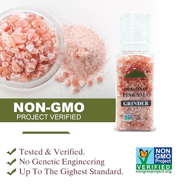 HIMALAYAN CHEF PINK HIMALAYAN SALT COARSE GRAIN FOR REFILL GRINDERS – 13 OZ
