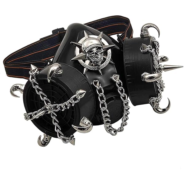 Amazon.com: punkman2000 SteamPunk Chain Spike Vintage