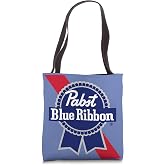 Pabst Crest and Ribbon Licensed Logo Tote Bag