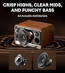 Edifier D32 Tabletop Wireless Speaker, Hi-Res