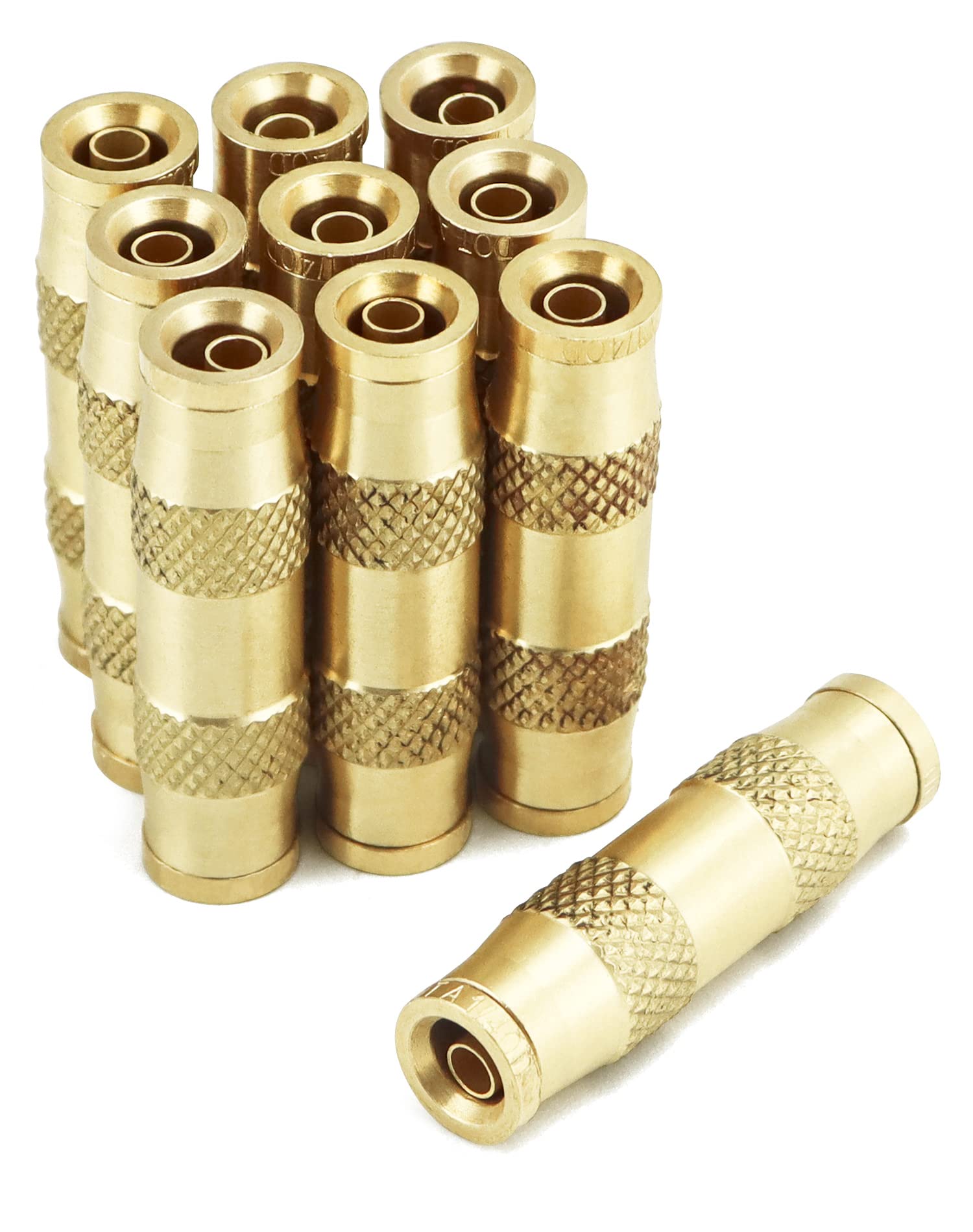 Mua Push to Connect Fittings 1/4" Tube, Air Hose Fittings, 10 Pack Air