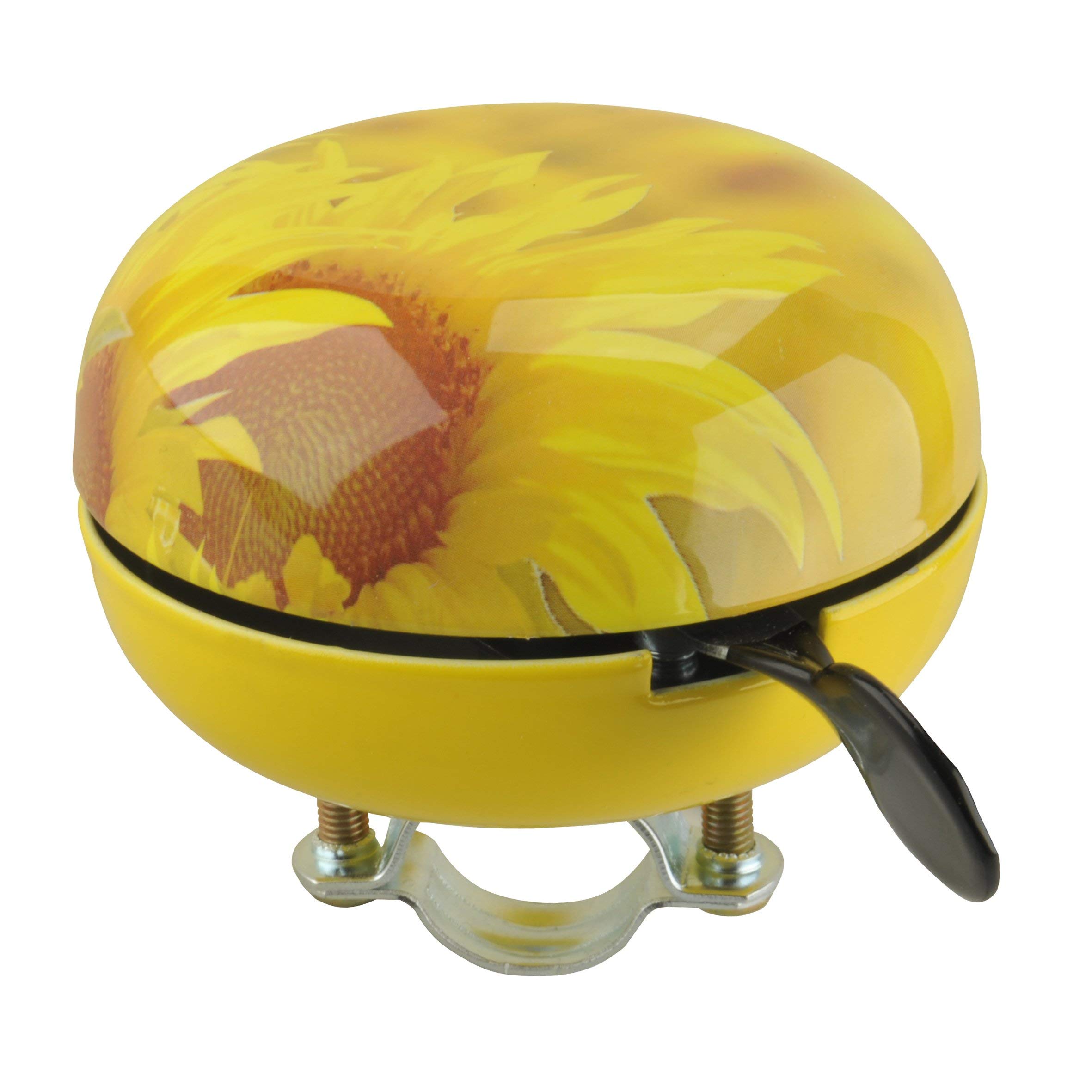 Fischer Maxi Ding Dong Bicycle Bell, One Size, Yellow