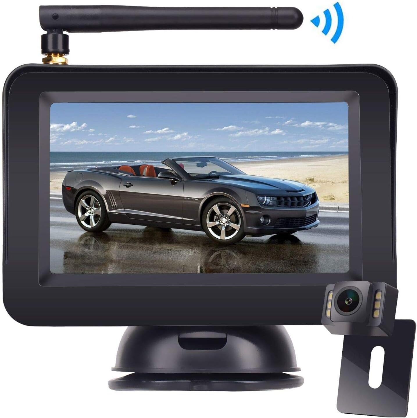 Wireless Reversing Camera, DOUXURY 4.3'' LCD Rear View Amazon.co.uk