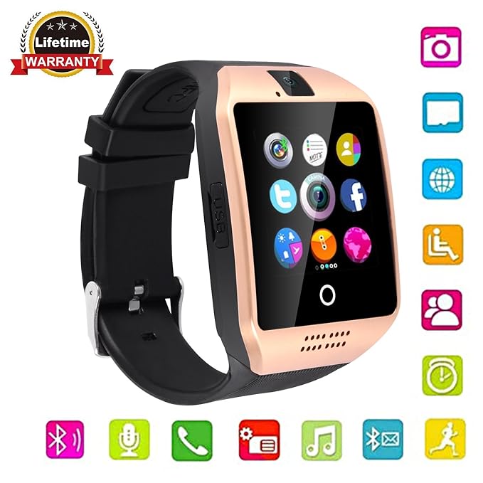 Bluetooth Smart Watch GT08 for Android/iPhone Smart Phones (Q18-golden)