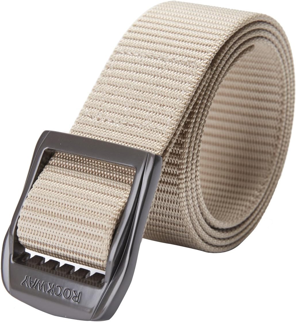 Tactical Duty Nylon Belt Sturdy Alloy Buckle Thick Enough to Hang Holster or Knife