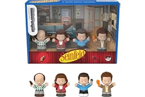 FISHER-PRICE Little People Collector Seinfeld Tv Series Special Edition Set In Display Gift Box For Adults & Fans, 4 Figures