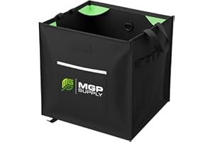 MGP SUPPLY Arborist Throw Line Cube Bag | Durable & Collapsible Storage Cube for Organizing Arborist Throw Line, Ropes & Gear (Cube w/ 11oz Kit)