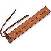 Engraved Leather Bookmark - Every Adventure We Take is Just Another Chapter Mountain Symbol, Gift for Couples Boyfriend Girlfriend 3rd Year Anniversary Husband Wife Book Lover
