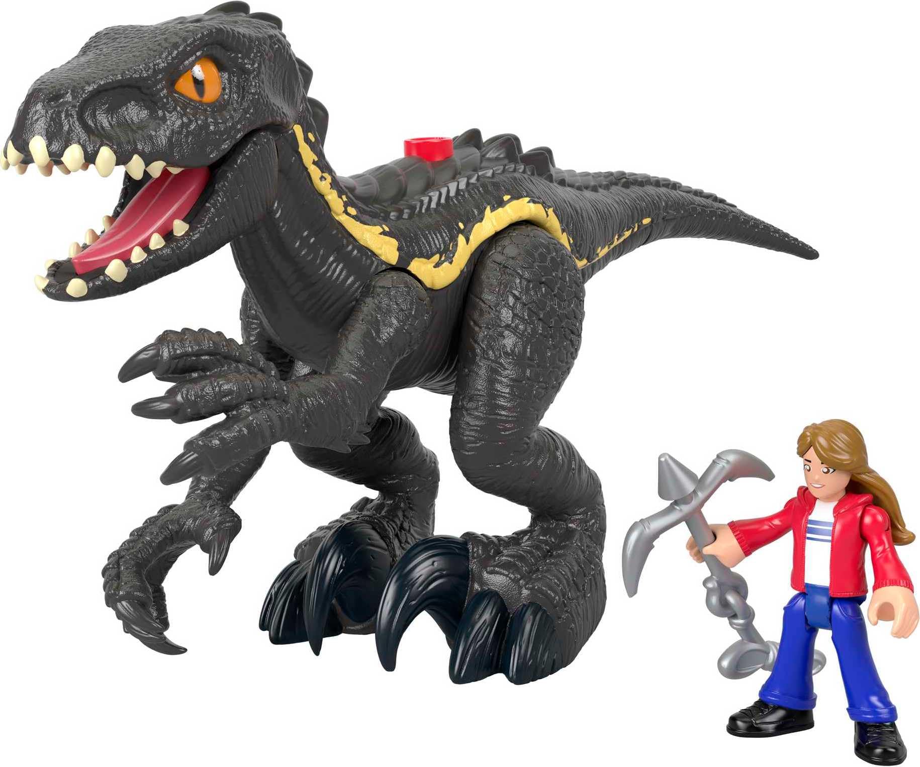 Imaginext Jurassic World Indoraptor and Maisie