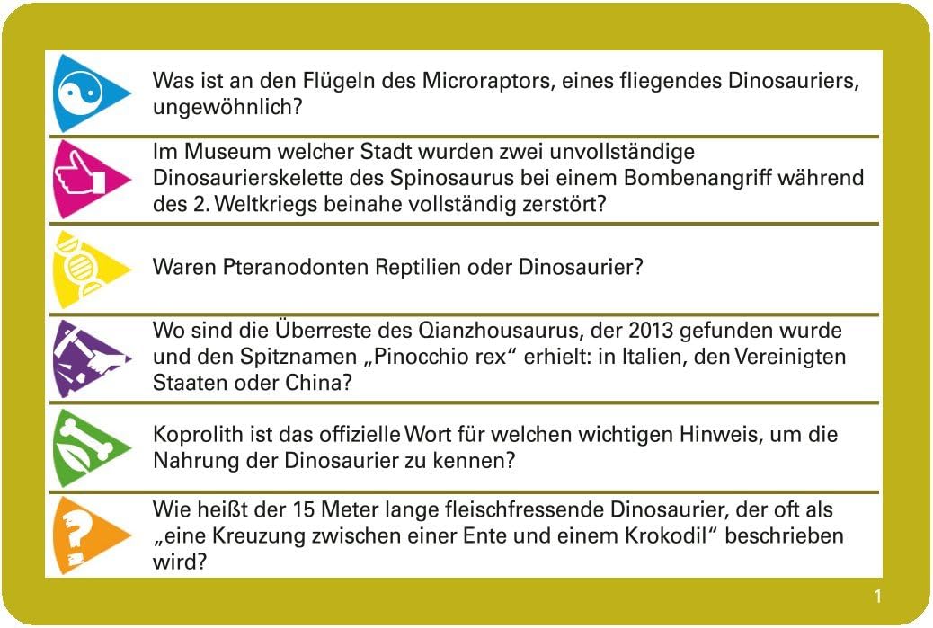 Winning Moves Trivial Pursuit Dinosaurs - The Great Question and Answer Fun for 2+ Players, Ages 8 and Up - Image 4
