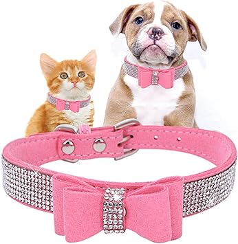 puppy diamond collars