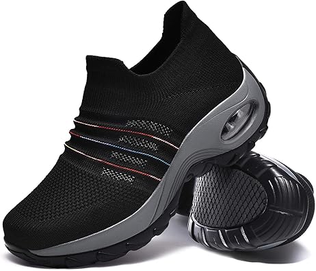 Amazon Com Hotaden Womens Walking Shoes Sock Sneakers Mesh Slip