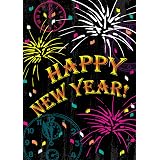 Toland Home Garden Neujahrs Gartenflagge – 31,8 X 45,7 Cm, Doppelseitig, Für Draußen, Party-Deko