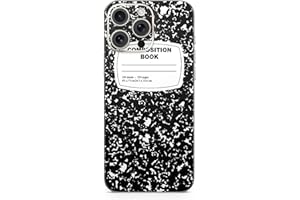 Phone Skin Compatible with Apple iPhone 16 Pro Max - Composition Book - Premium 3M Vinyl Protective Wrap Decal Cover - Easy t