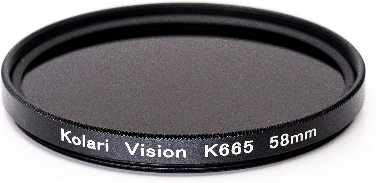 Kolari Vision Infrared Lens Filter (58mm, K665) Camera