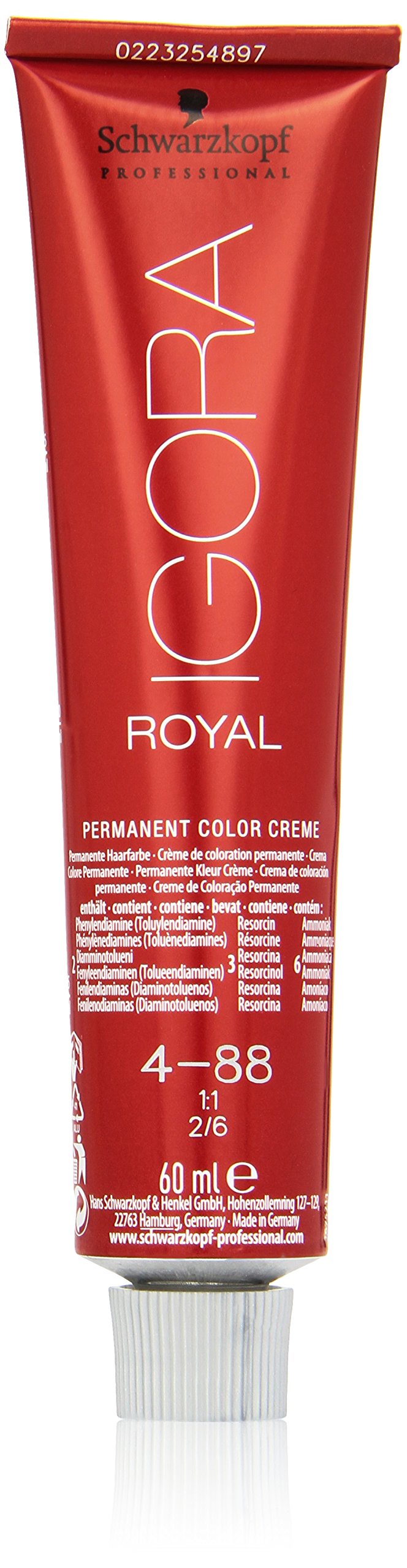 Schwarzkopf Number 4-88 Igora Royal Dye