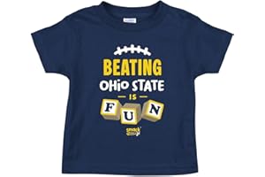 SMACK APPAREL Beating Ohio is Fun Baby Apparel for Michigan College Fans (NB-7T)