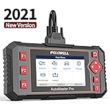 FOXWELL Car Scanner NT604 Elite OBD2 Scanner ABS SRS Transmission, Check Engine Code Reader,[2021 New Version] SRS Airbag Sca