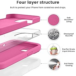 Vooii Compatible with iPhone 15 Case, Upgrade