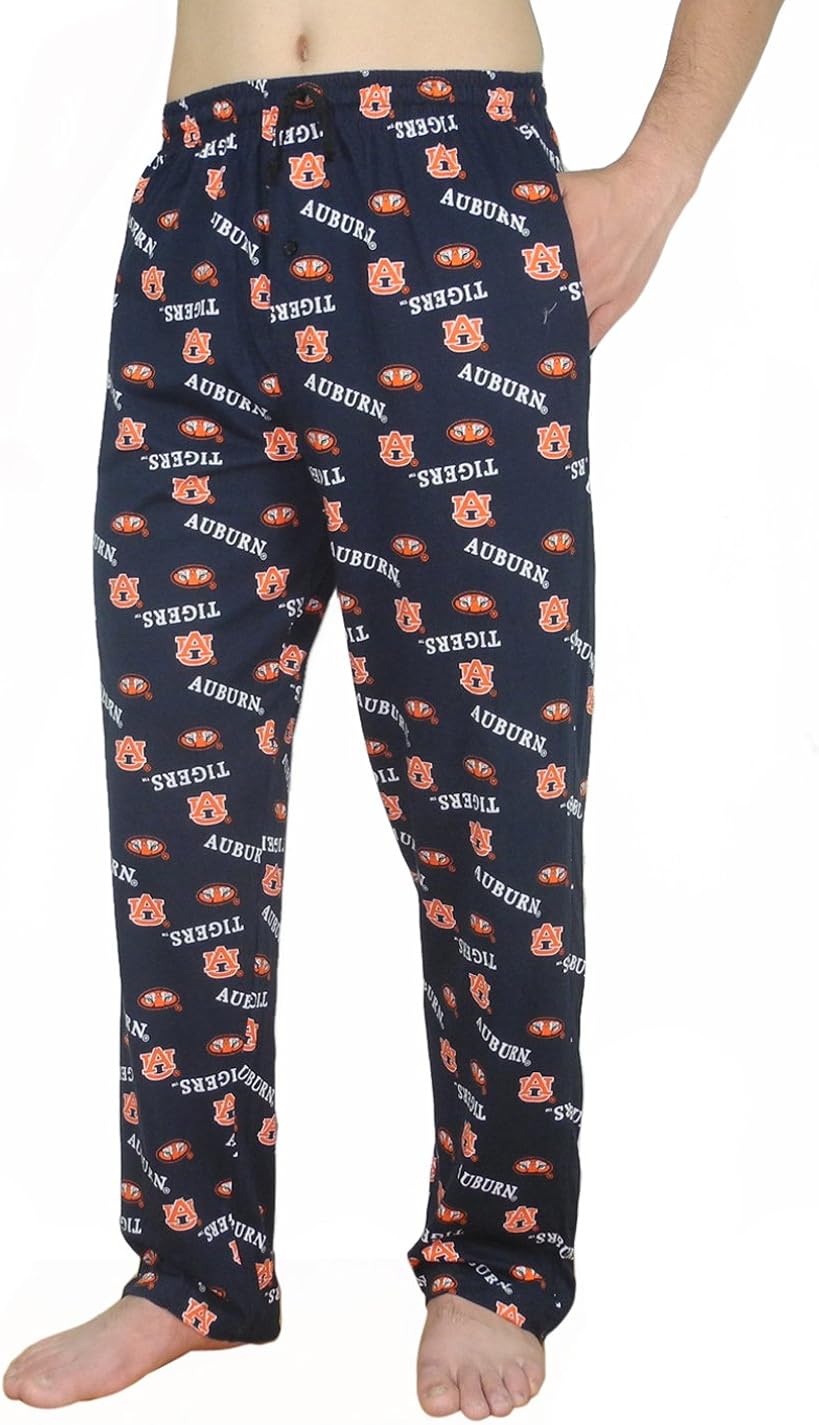 NCAA Auburn Tigers Mens Cotton Sleepwear / Pajama Pants S