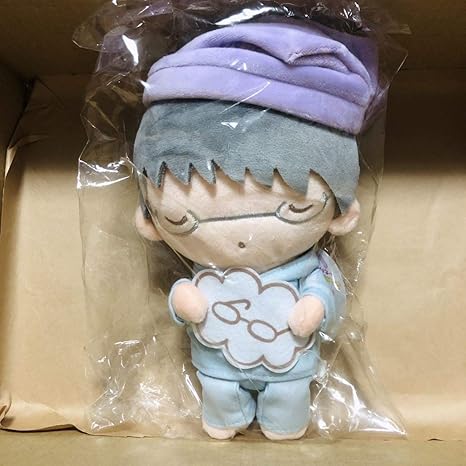 Amazon 銀魂 サンリオキャラクターズ むにゅぐるみ ぬいぐるみ 志村新八 おやすみ柄 アニメ 萌えグッズ 通販