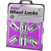 McGard 24552 Chrome Cone Seat Wheel Locks (M12 x 1.25 Thread Size) - Set of 5