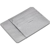 TARGAA Passport Holder, Slim Travel Wallet RFID Blocking Card Case Cover Passport Cover Protector passport sleeve Essentials with Credit Card Slots for Women/Men (Silver)