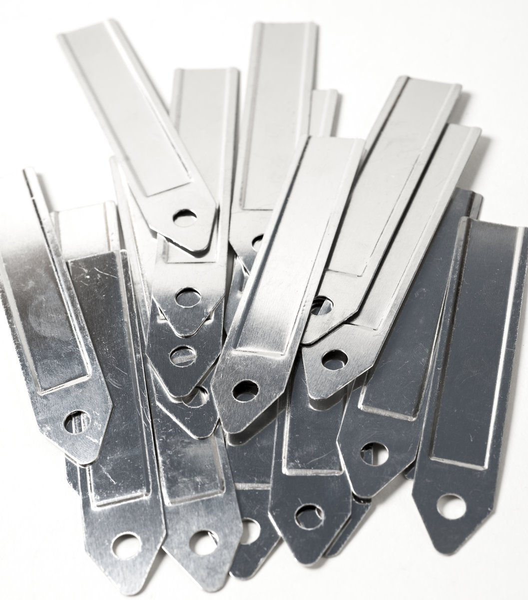 Nutley's 10cm Aluminium Labels Plant Seedling Markers (Pack of 50)