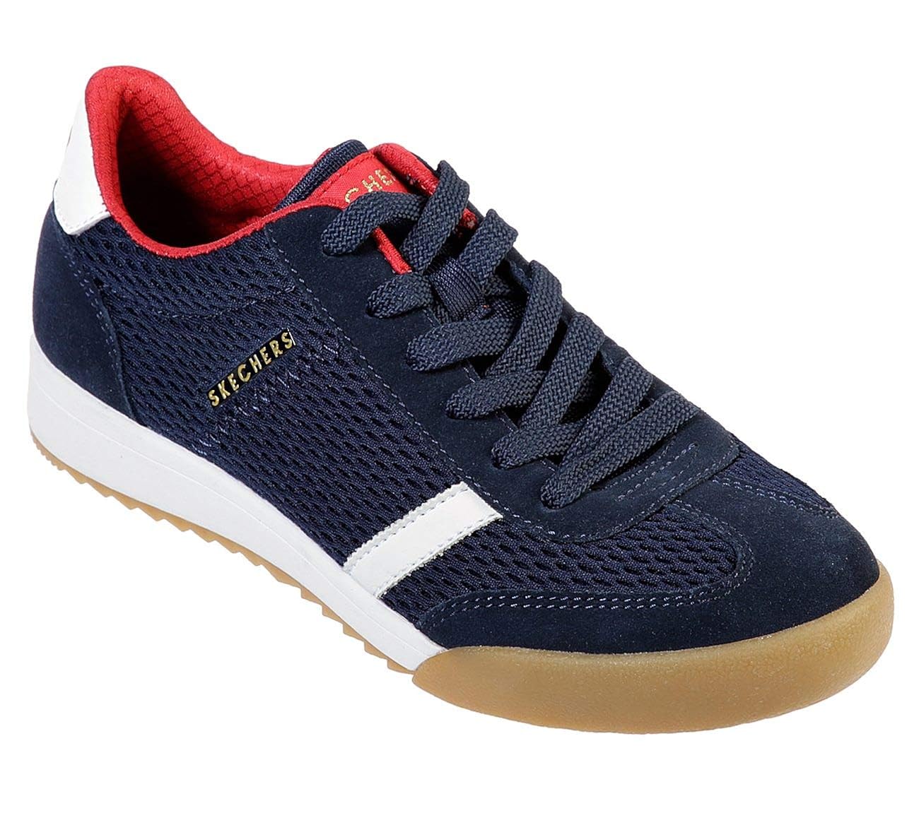 skechers zinger white and gold