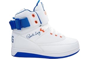 PATRICK EWING Athletics 33 HI x Orion Hybrid White Blue Orange High-Top Sneakers