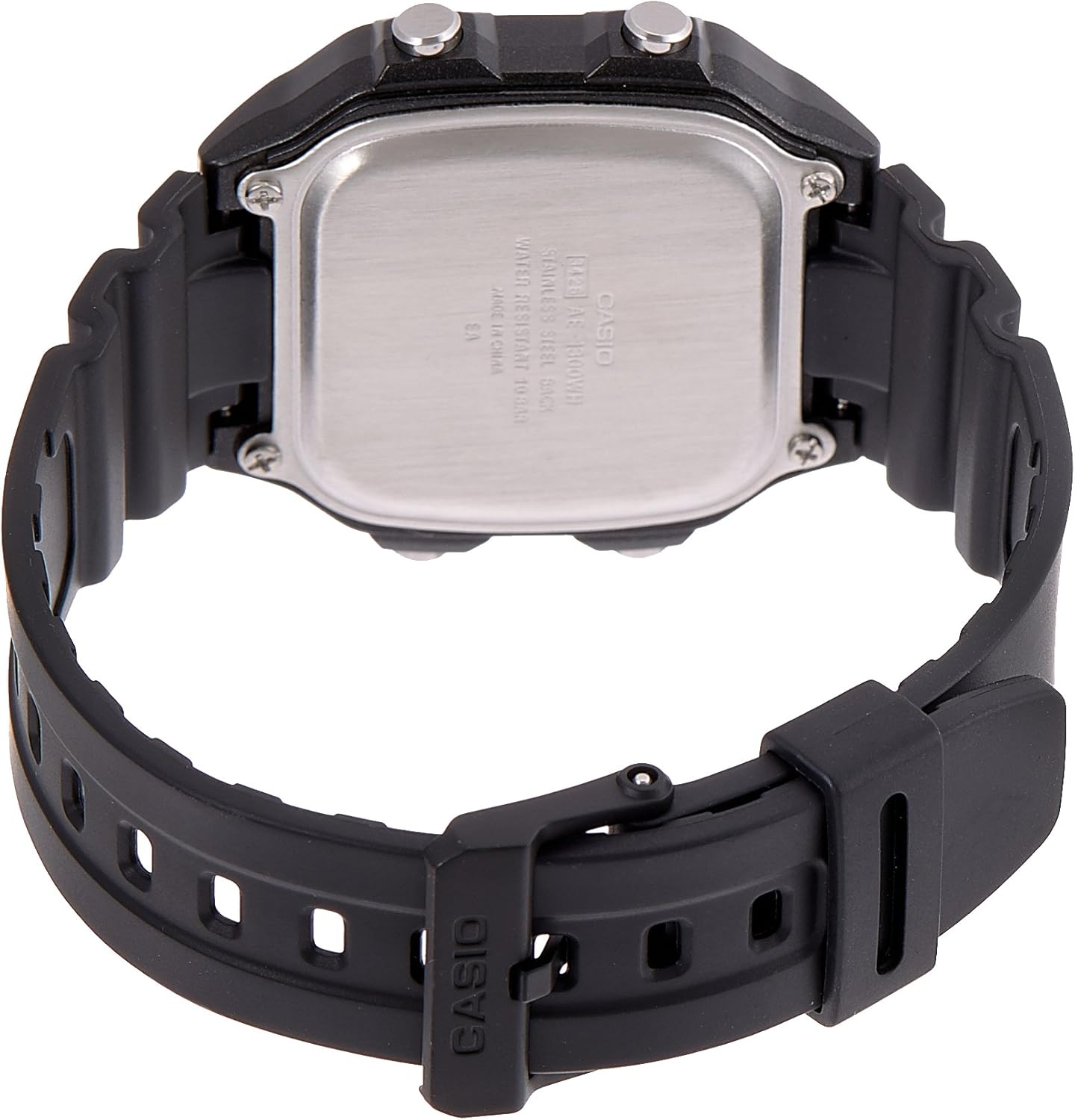 casio youth grey dial men's watch