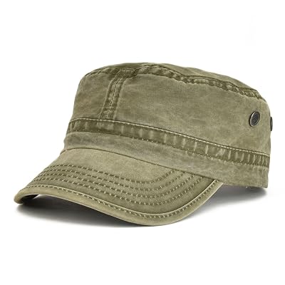 Beli VOBOOM Washed Cotton Military Caps 